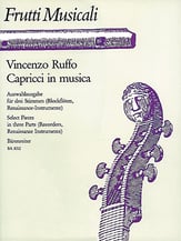 CAPRICCI IN MUSICA 3 RECORDERS cover